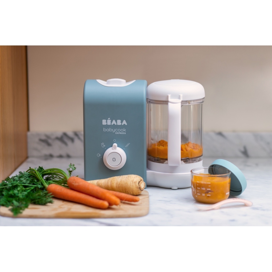 Beaba - Ångkokare$12i1 BABYCOOK EXPRESS blå