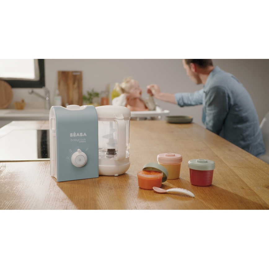 Beaba - Ångkokare$12i1 BABYCOOK EXPRESS blå