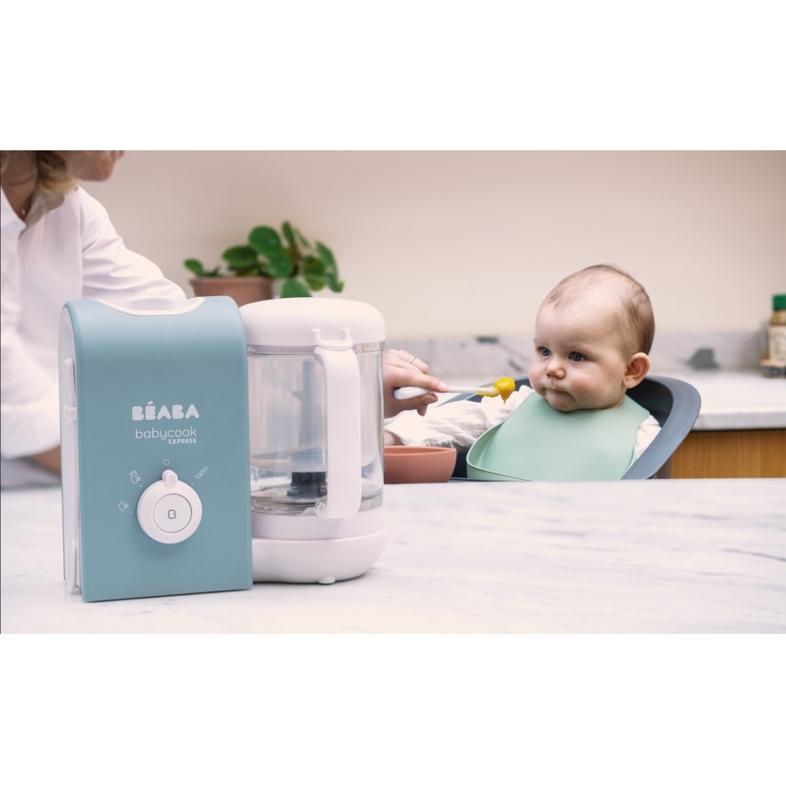 Beaba - Ångkokare$12i1 BABYCOOK EXPRESS blå