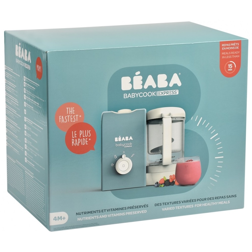 Beaba - Ångkokare$12i1 BABYCOOK EXPRESS blå
