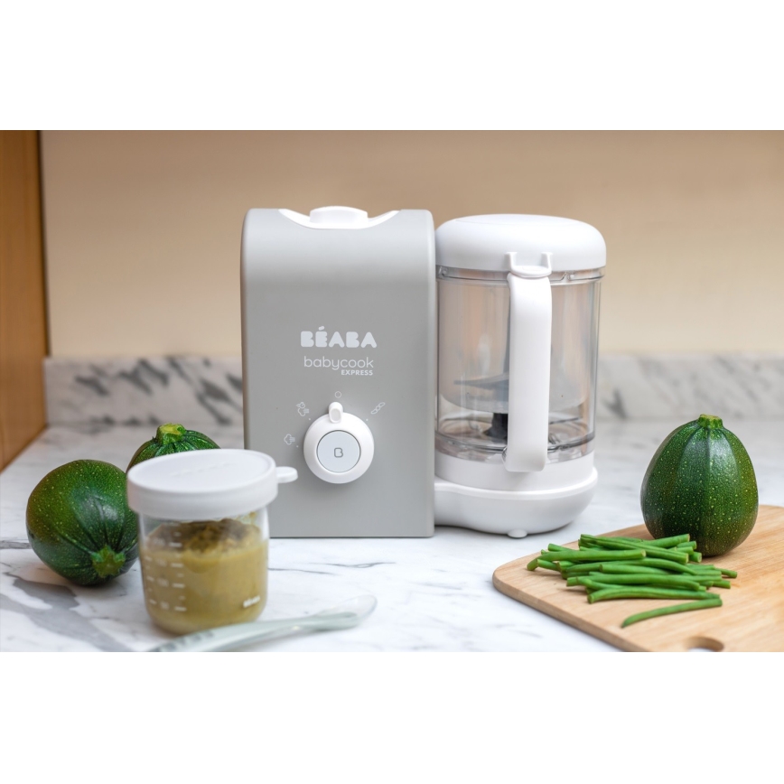 Beaba - Ångkokare$12i1 BABYCOOK EXPRESS grå