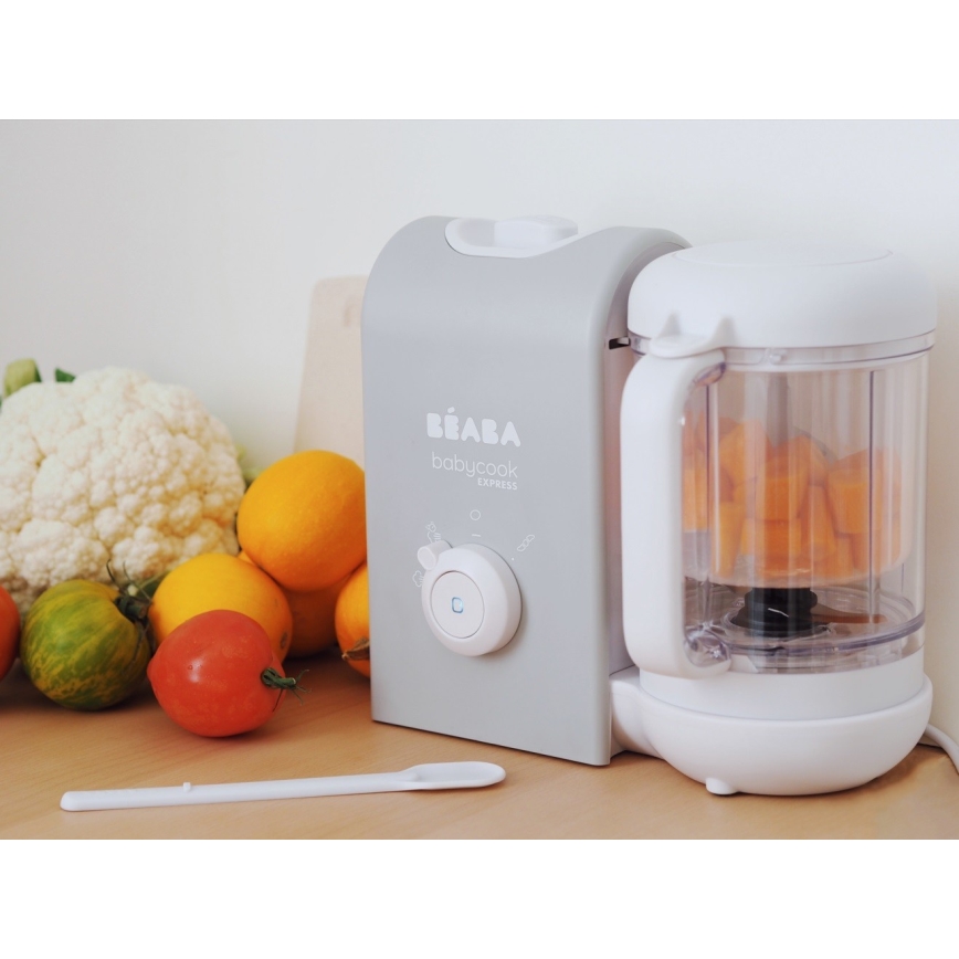 Beaba - Ångkokare$12i1 BABYCOOK EXPRESS grå