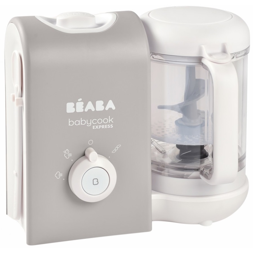 Beaba - Ångkokare$12i1 BABYCOOK EXPRESS grå
