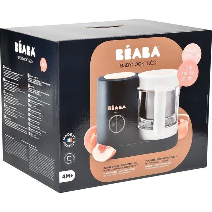 Beaba - Ångkokare$12i1 BABYCOOK NEO blå/vit
