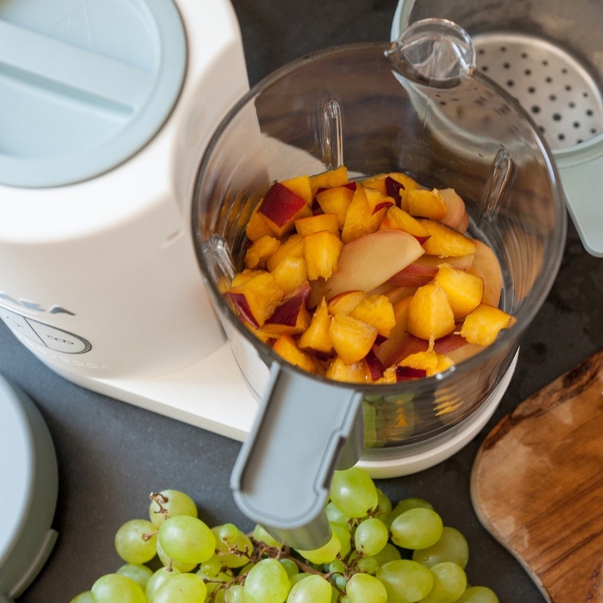 Beaba - Ångkokare$12i1 BABYCOOK NEO grön/vit