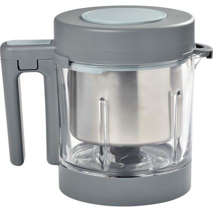 Beaba - Ångkokare$12i1 BABYCOOK NEO vit/grå