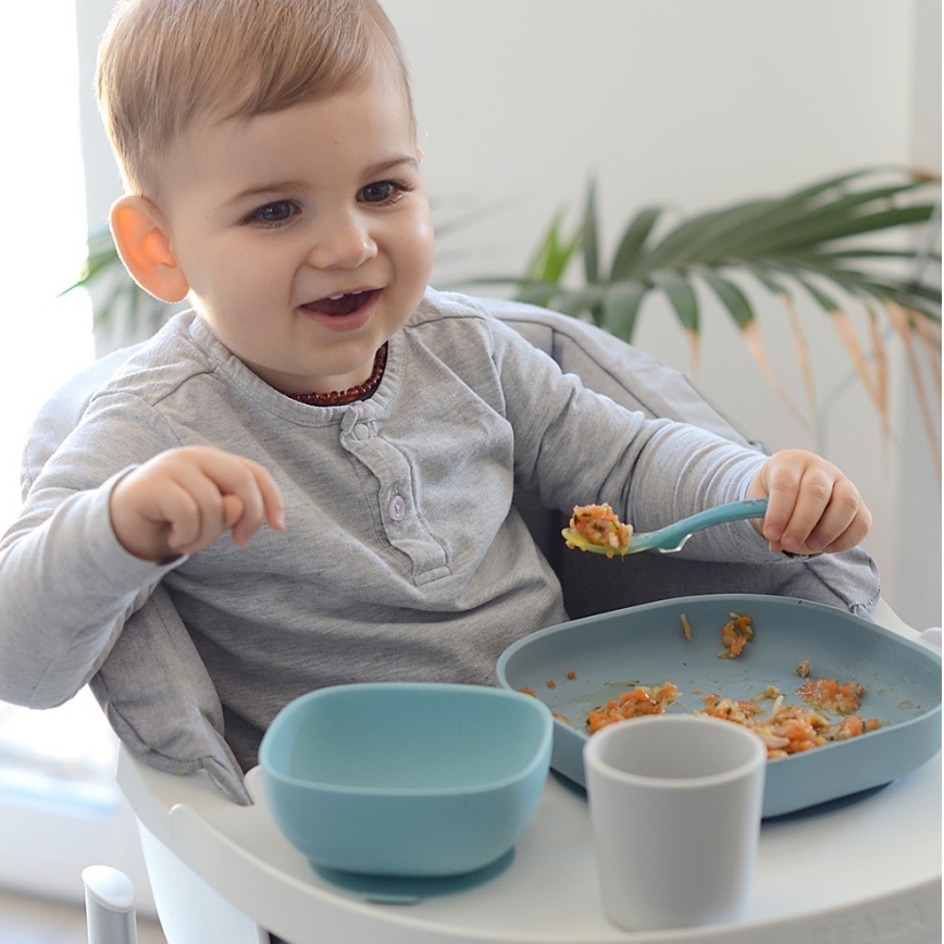 Beaba - Children's dining kit Jungle 4 delar
