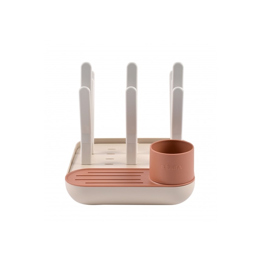 Beaba - Diskställ för flaskor beige/orange