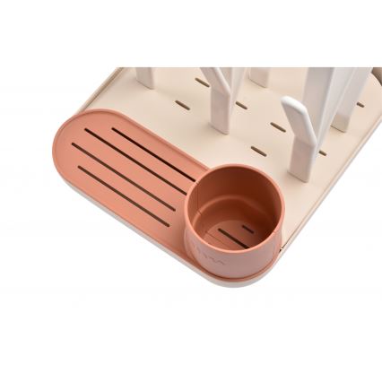Beaba - Diskställ för flaskor beige/orange