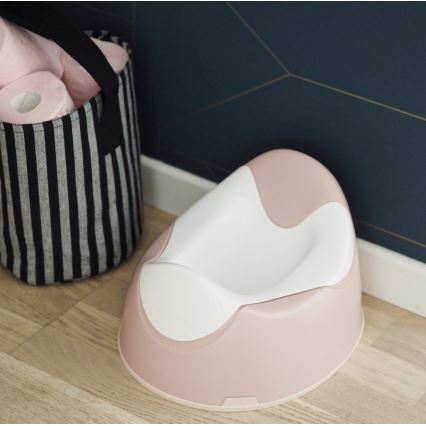 Beaba - Ergonomisk potta rosa