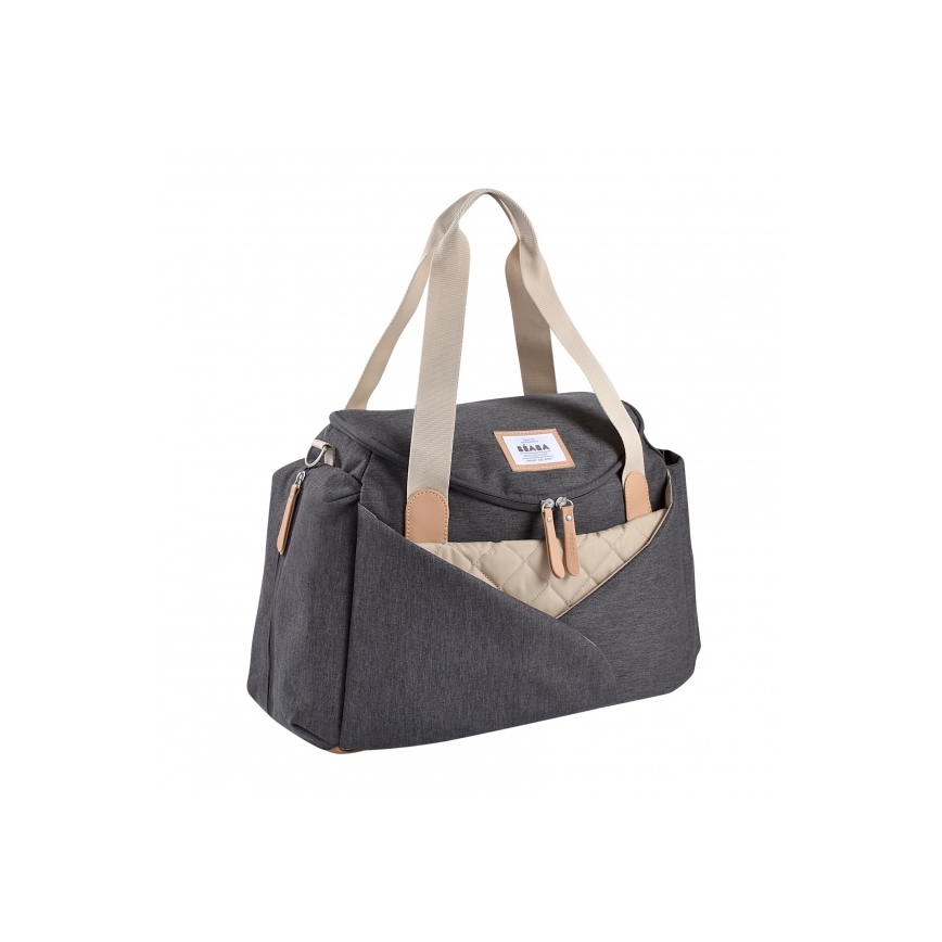 Beaba - Skötväska för sittvagn SYDNEY grå/beige