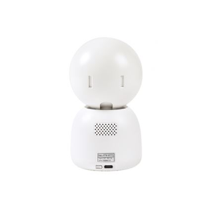 Beaba - Smart uppladdningsbar babyvakt med monitor ZEN NIGHT 720p 5V 4000 mAh Wi-Fi vit