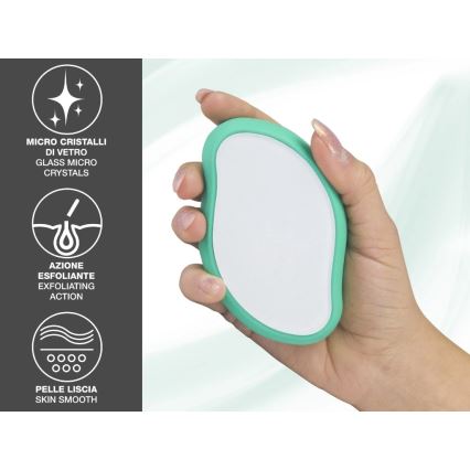 Beper - Exfolierande peelingsten, mintgrön