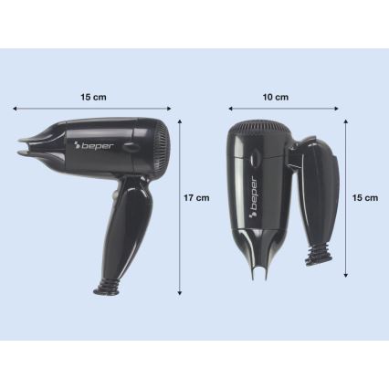 Beper - Resehårtork 1200W/230V