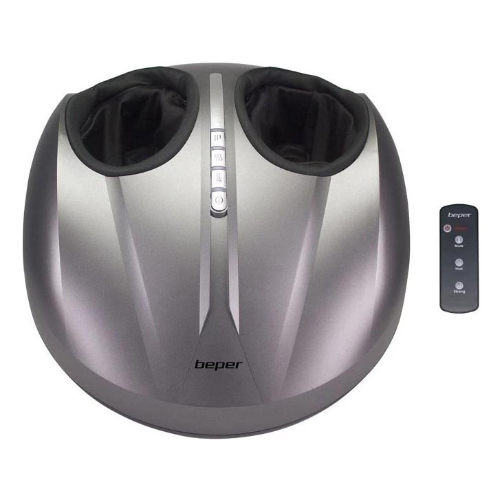 Beper - Shiatsu fotmassageapparat 36W/230V + fjärrkontroll
