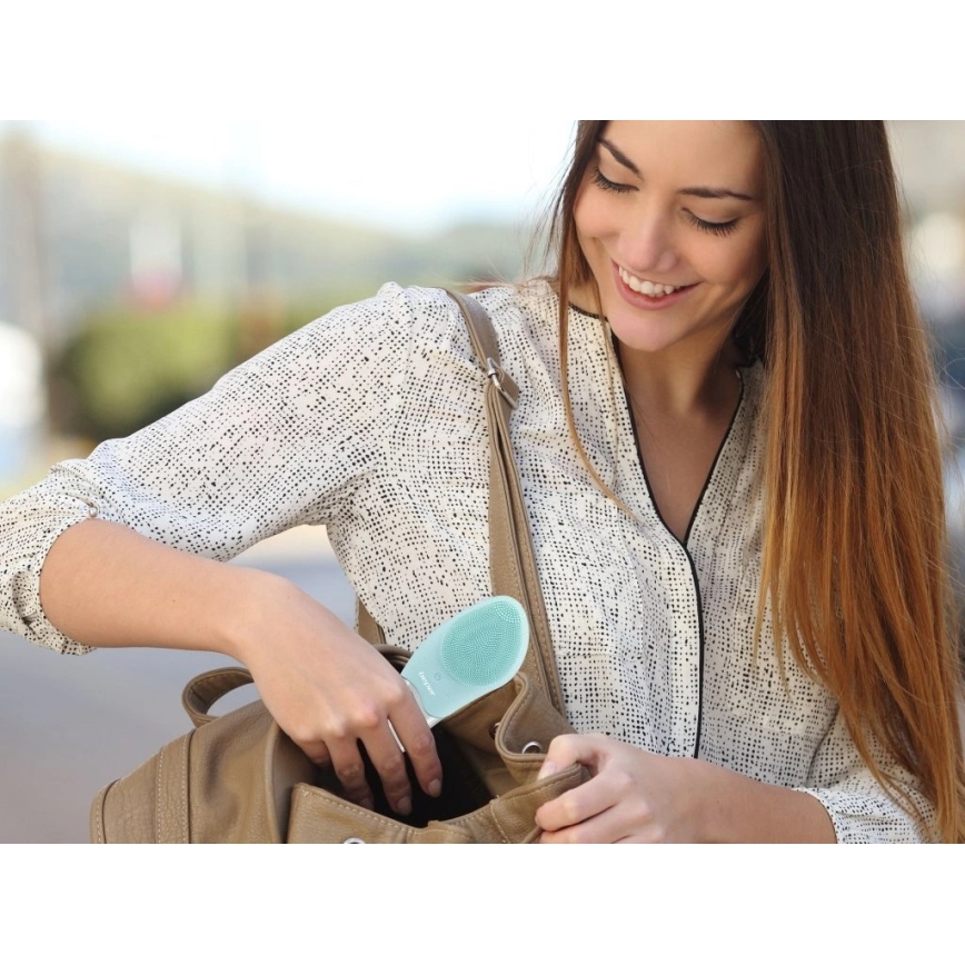 Beper - Uppladdningsbar ansiktsrengöringsborste USB/5V 200 mAh