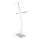 Betjäningsstativ 117x32 cm skinande krom