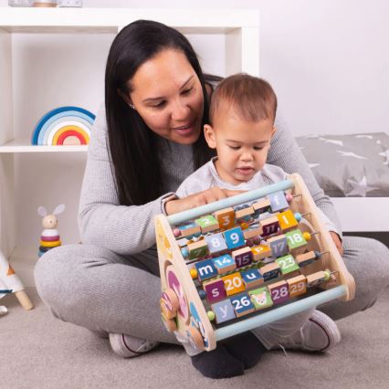 Bigjigs Toys - Aktivitetstriangel med djur