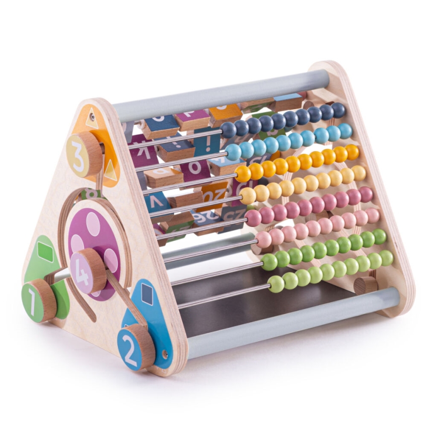 Bigjigs Toys - Aktivitetstriangel med djur