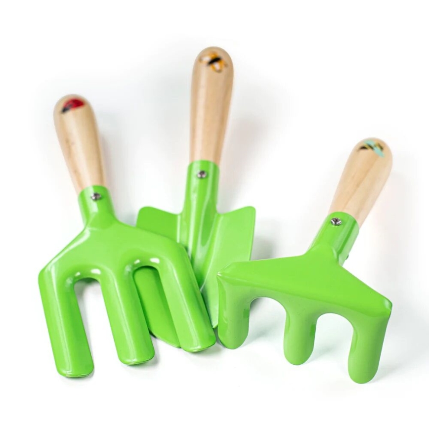 Bigjigs Toys - Gardening kit in a crate