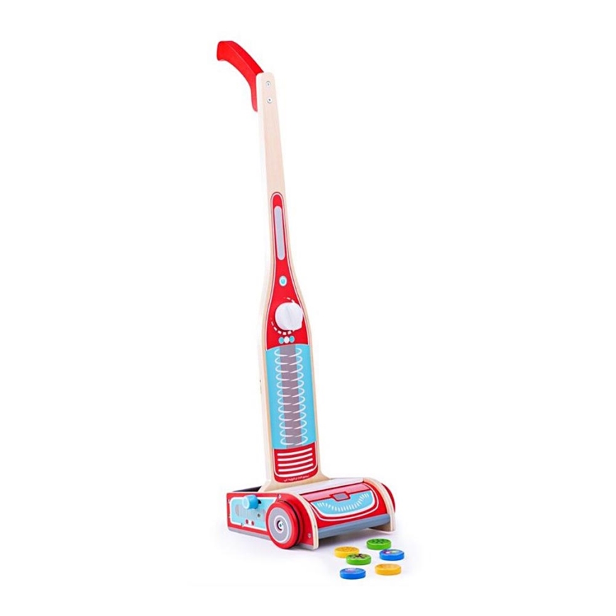 Bigjigs Toys - Skaftdammsugare