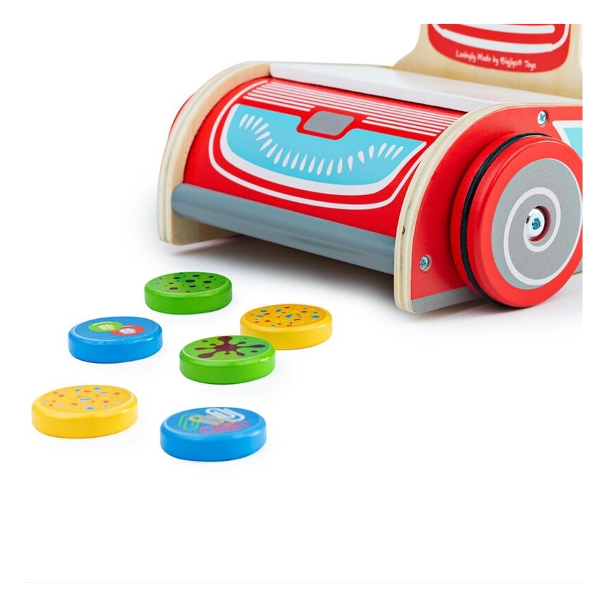 Bigjigs Toys - Skaftdammsugare