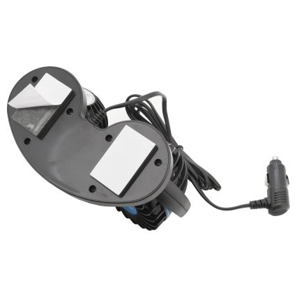 Bil-instrumentpanelfläkt 4W/12V svart
