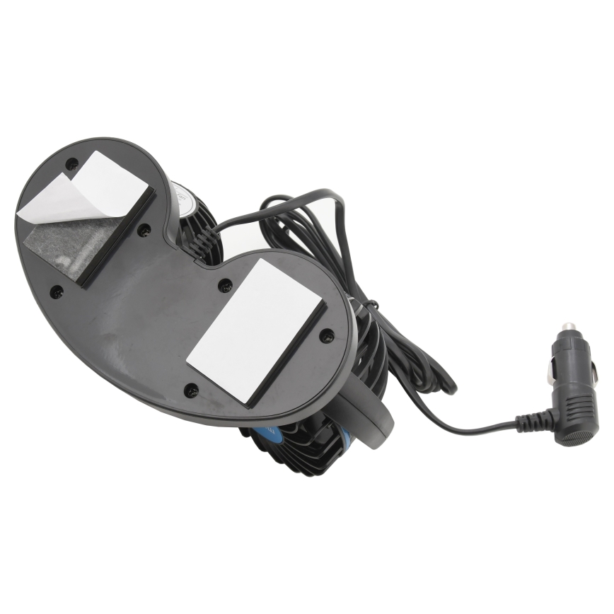 Bil-instrumentpanelfläkt 4W/12V svart