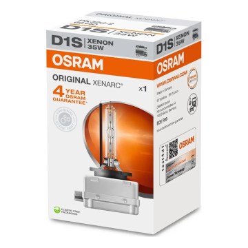 Bilglödlampa D1S PK32d/35W/85V 3200K - Osram