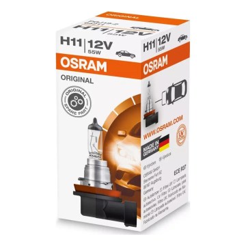 Bilglödlampa H11 PGJ19-2/55W/12V - Osram