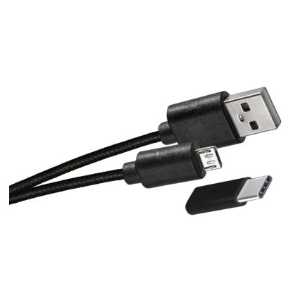 Billaddare 2,1A + Micro-USB-kabel