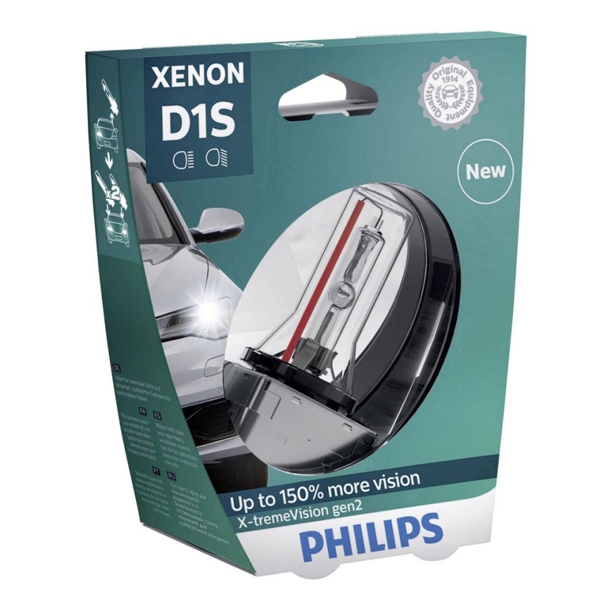 Billampa Philips X-TREMEVISION D1S PK32d-2/35W/85V