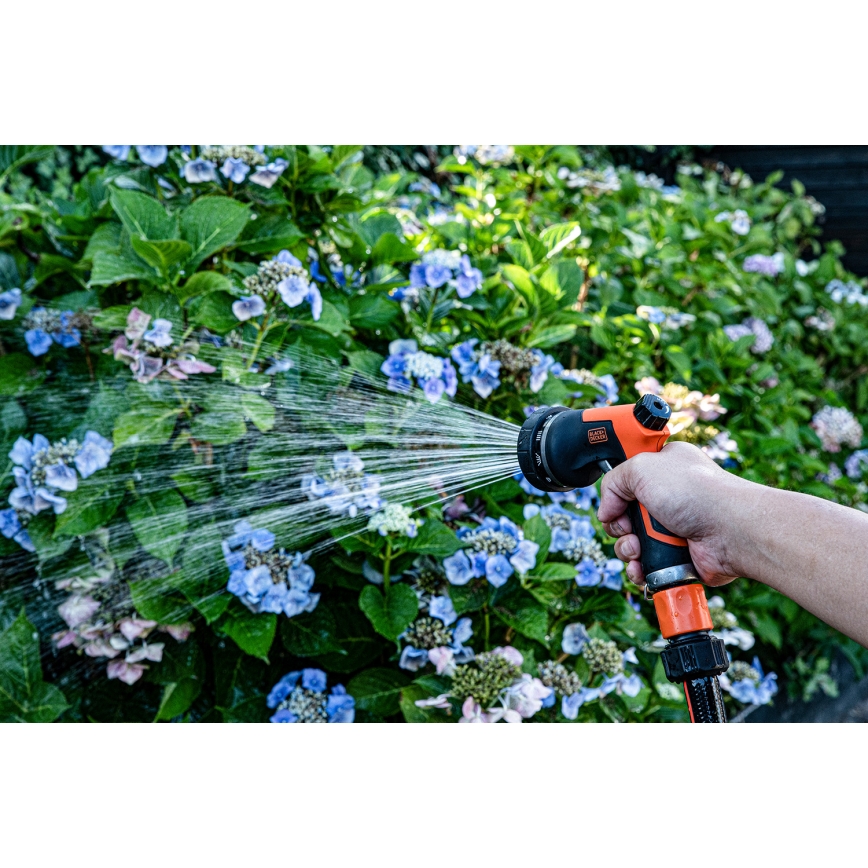 BLACK+DECKER - Bevattningspistol med 3 anslutningar