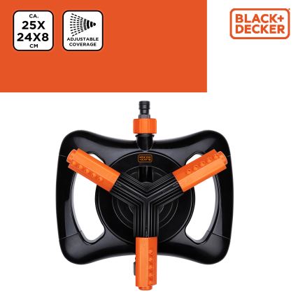 BLACK+DECKER - Trearmad cirkulär irrigator