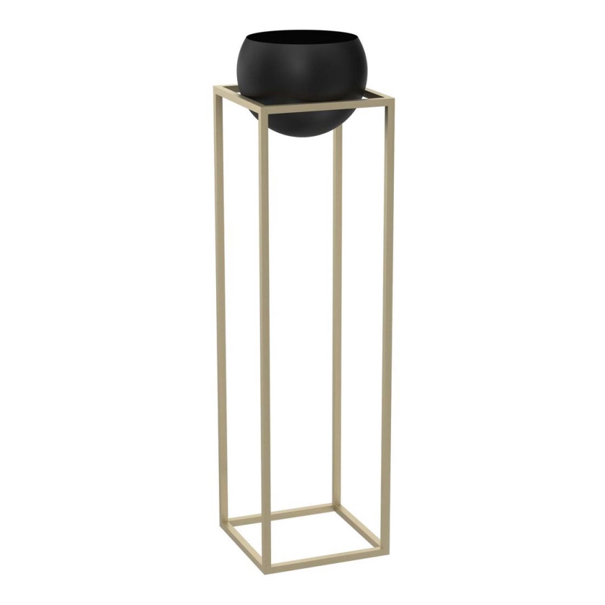Blomkruka av metall 111,3x29 cm gyllene