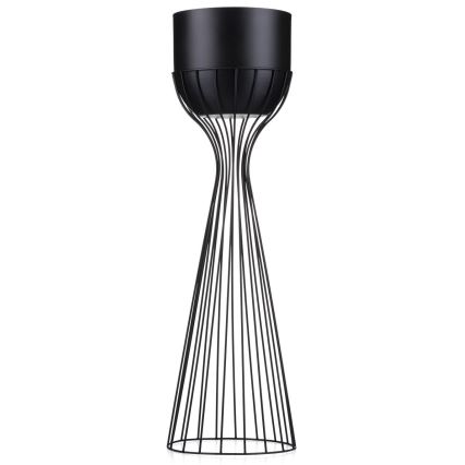 Blomkruka av metall LOFT 68x20 cm svart