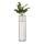 Blomkruka av metall LOFT 70x20 cm guld/vit