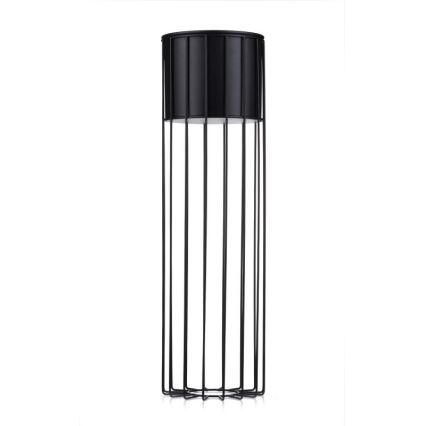 Blomkruka av metall LOFT 70x20 cm svart