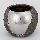 Blomkruka diameter 18,5 cm silver/brun