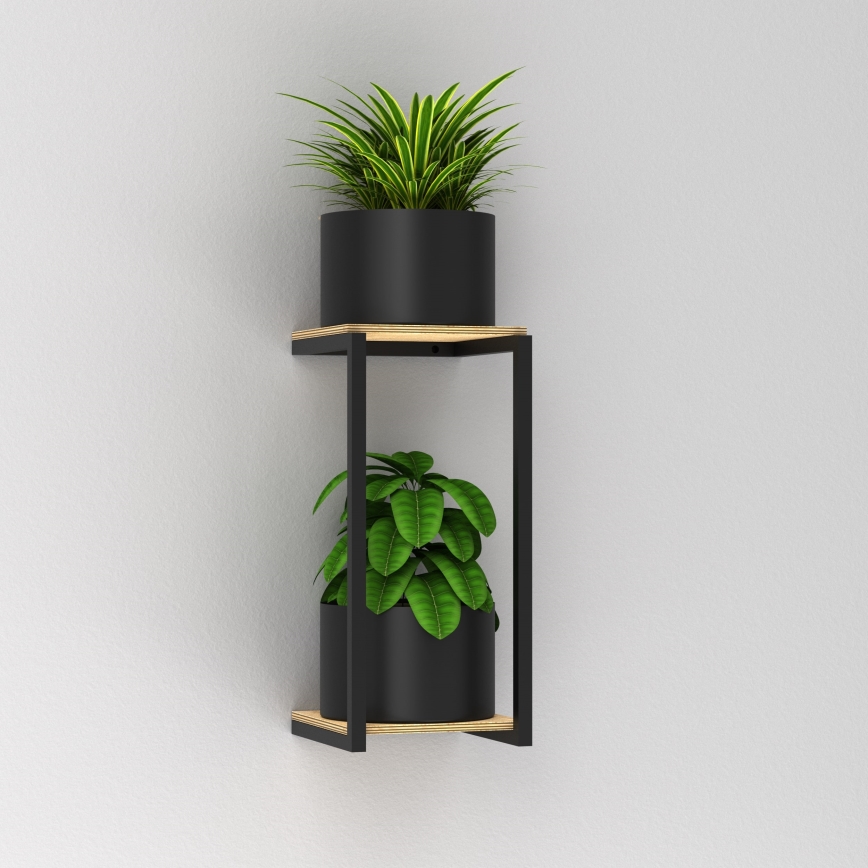 Blomkruka för vägg 40x18 cm