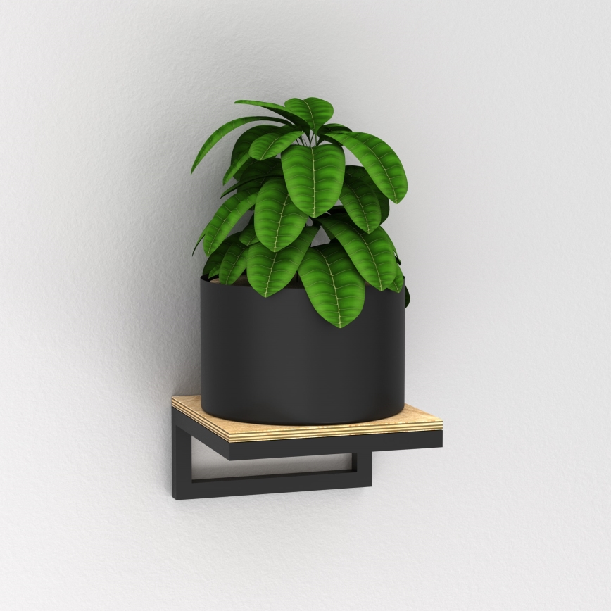 Blomkruka för vägg 9x18 cm