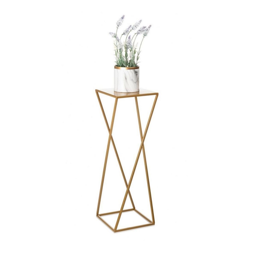 Blomma stand 70x24 cm guld