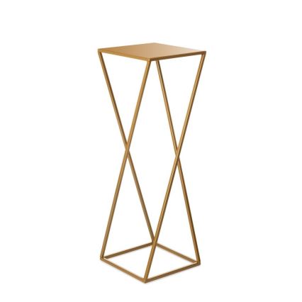 Blomma stand 70x24 cm guld