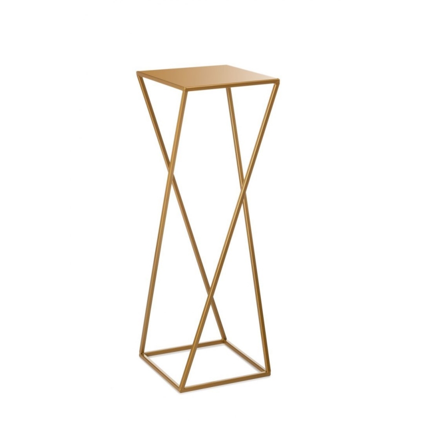 Blomma stand 70x24 cm guld