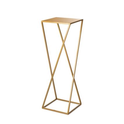 Blomma stand 70x24 cm guld