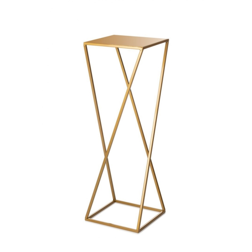 Blomma stand 70x24 cm guld