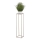 Blomställ 100x24 cm beige