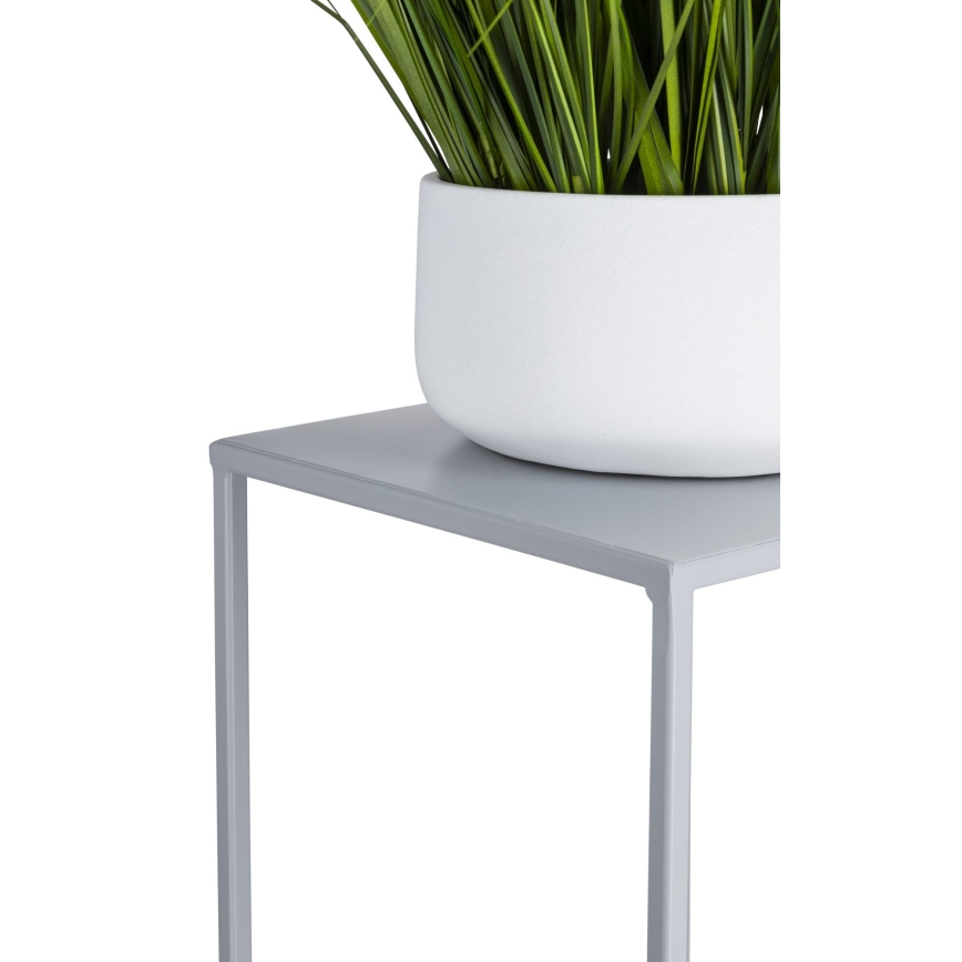 Blomställ 100x24 cm grå