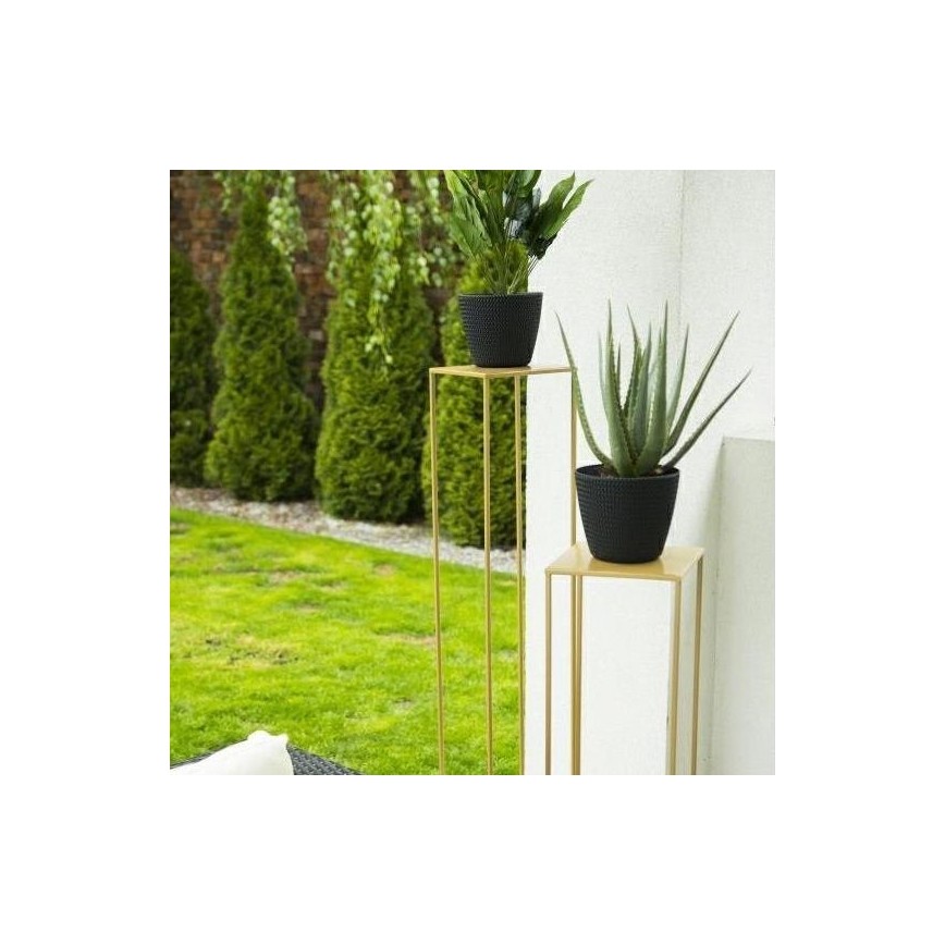 Blomställ 100x24 cm guld