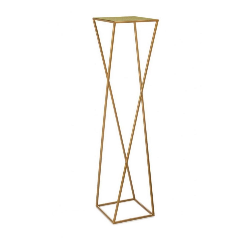 Blomställ 100x24 cm guld